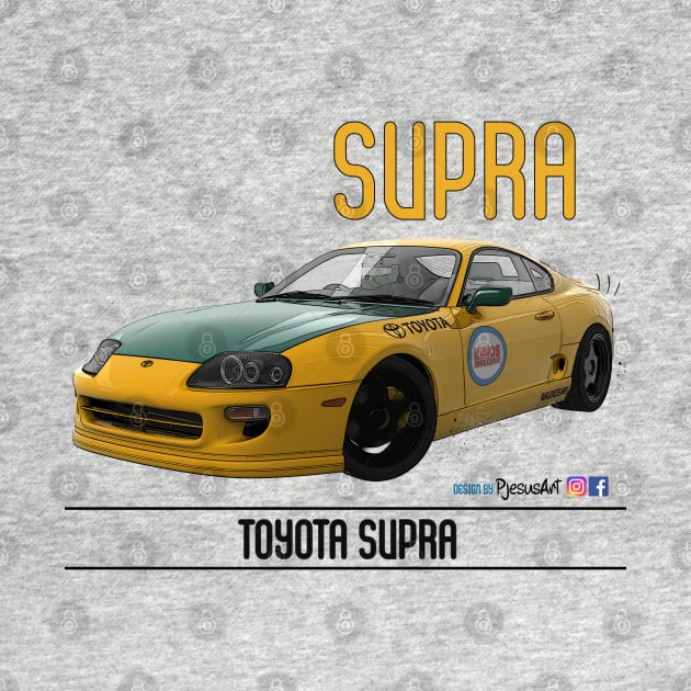 Supra Drift Classic Yellow by PjesusArt